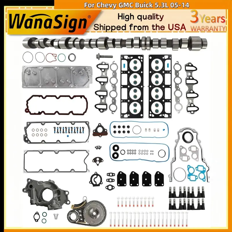 Non-AFM-DOD-Camshaft-Gasket-Timing-Chian-Oil-Pump Non AFM/DOD Camshaft Gasket Timing Chian Oil Pump For Chevy GMC Buick 5.3L 05-14