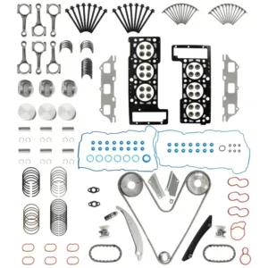 Timing Chain Head Gasket Kit Piston For Dodge Intrepid Chrysler 300 2.7L 2001-10