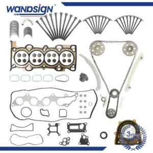 Timing Chain Kit w/Head Gasket Set For Ford Focus S Mazda 3 5 6 2.0 2.3L 2003-11