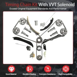 Timing Chain Kit VVT & Solenoid For Chrysler Dodge Jeep Cherokee Ram 3.6L 11-20