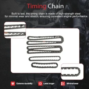 Timing Chain Kit VVT & Solenoid For Chrysler Dodge Jeep Cherokee Ram 3.6L 11-20