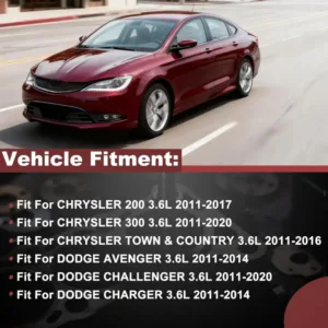 Timing Chain Kit VVT & Solenoid For Chrysler Dodge Jeep Cherokee Ram 3.6L 11-20