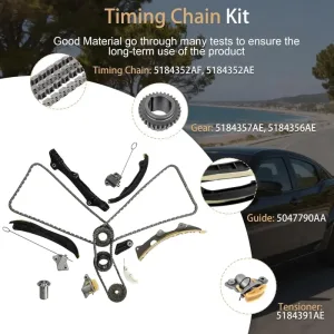 Timing Chain Oil/Water Pump For Chrysler 200 Dodge Ram Jeep Cherokee 3.6L 11-15