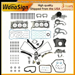 Timing Chain Oil/Water Pump For Chrysler 200 Dodge Ram Jeep Cherokee 3.6L 11-15