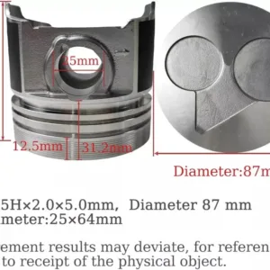 V2203 Engine Overhaul Rebuild Kit Crankshaft Rods For Kubota Bobcat 753 763 773